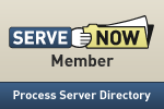 ServeNow process server directory badge